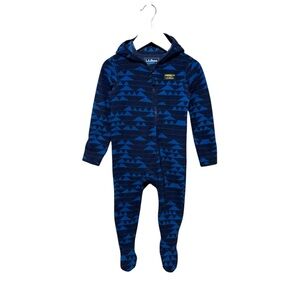 ⭐️ 5/$30 L.L. Bean Kids Fleece Zip One Piece size 6-12 Months
